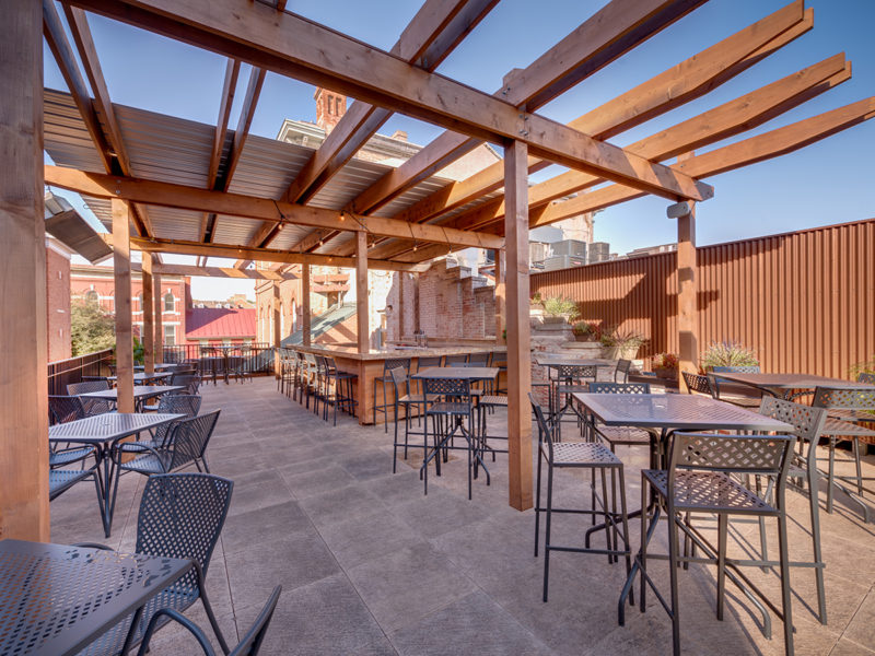 Brewer's Alley Brew Pub in Frederick Maryland exterior image by Jeffrey Sauers of Commercial Photographics, Architectural Photo Artistry in Washington DC, Virginia to Florida and PA to New England